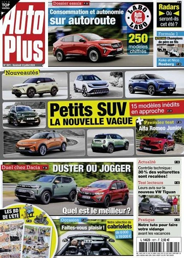 Auto Plus N° 1871 du 12 Juillet FRENCH PDF 2024