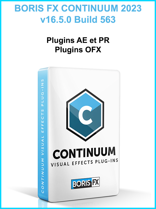 BorisFX Continuum Complete 2023 v16.5.0.563