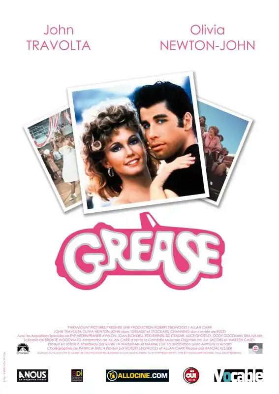 grease FRENCH HDLight 1080p 1978