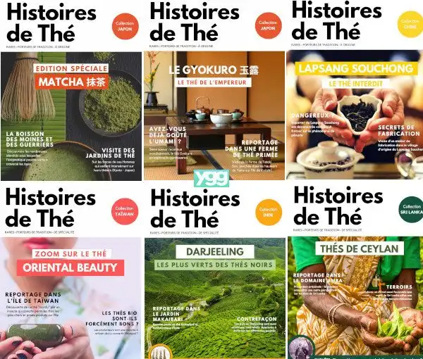 Histoires de ThÃ© - Les 6 premiers numéros