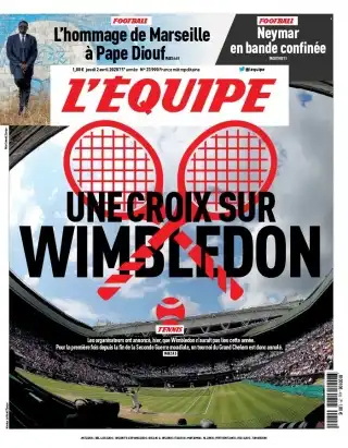 L'equipe du 02 Avril 2020