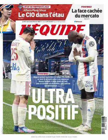 L'equipe du 02 février 2022