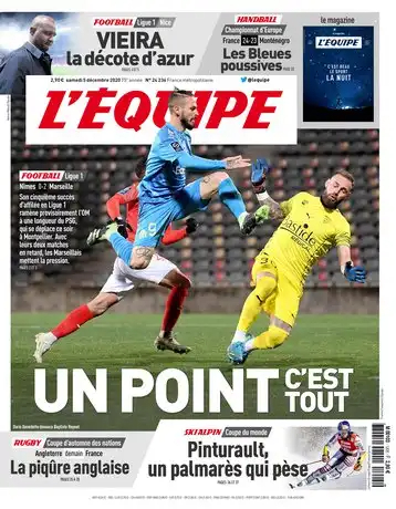 L'equipe du 05 Decembre 2020