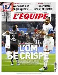 L'equipe du 07 Mars 2022