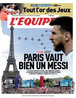 L'equipe du 09 Aout 2021