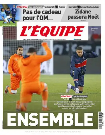 L'equipe du 10 Decembre 2020