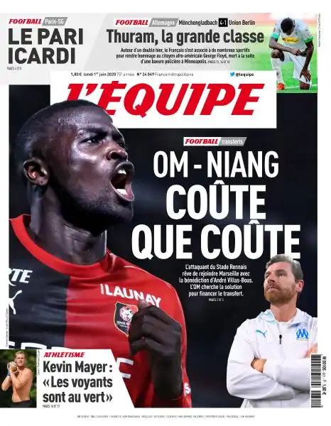 L'equipe du 10 Juin 2020