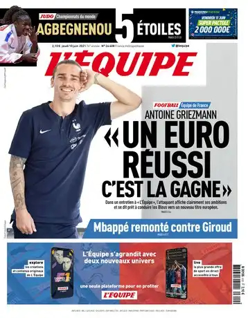 L'equipe du 10 Juin 2021