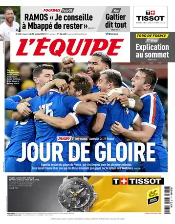 L'equipe du 14 Juillet 2021