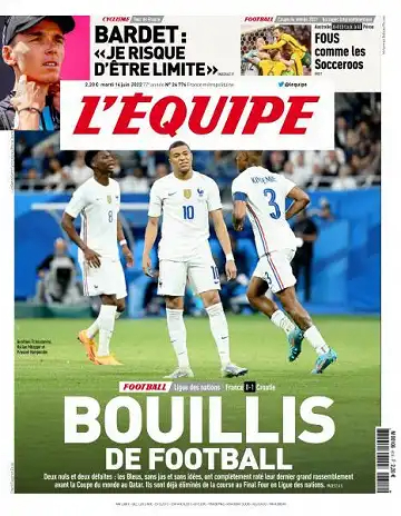 L'equipe du 14 Juin 2022