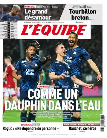 L'equipe du 14 Mars 2022