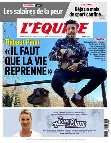 L'equipe du 20 Avril 2020