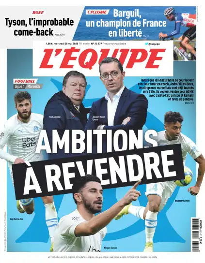 L'equipe du 20 Mai 2020