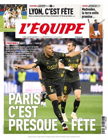 L'equipe du 22 Mai 2023