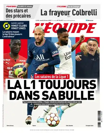 L'equipe du 22 Mars 2022