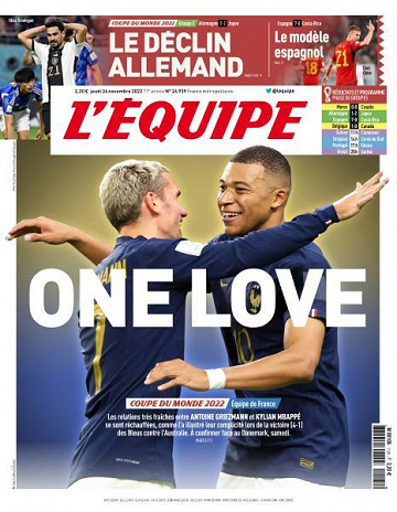 L'equipe du 24 Novembre 2022