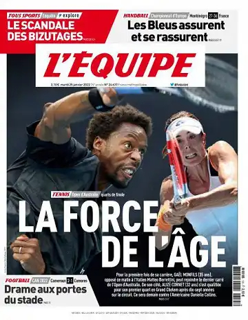 L'equipe du 25 Janvier 2022