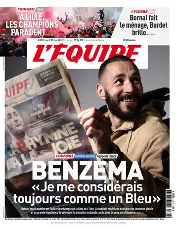 L'equipe du 25 Mai 2021