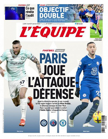 L'equipe du 31 Janvier 2023