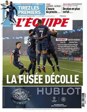 L'equipe du 7 Septembre 2022