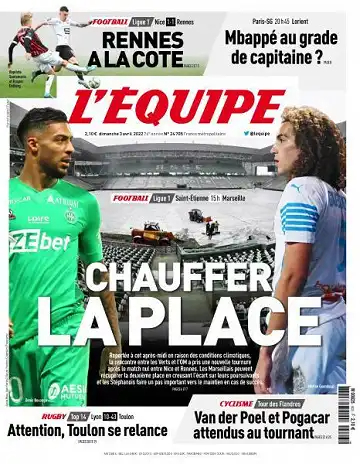 L'equipe du Dimanche 03 Avril