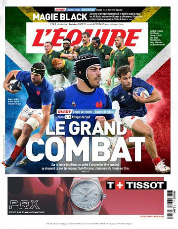 L’equipe du Dimanche 15 Octobre 2023