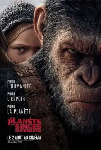 La planète des Singes - Suprématie FRENCH HDLight 1080p 2017