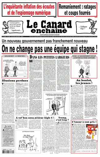 Le Canard Enchaîné du Mercredi 13 Juillet 2022