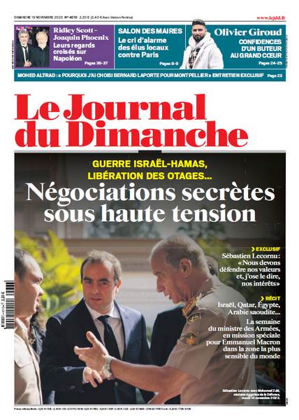 Le Journal du Dimanche - 19 Novembre 2023