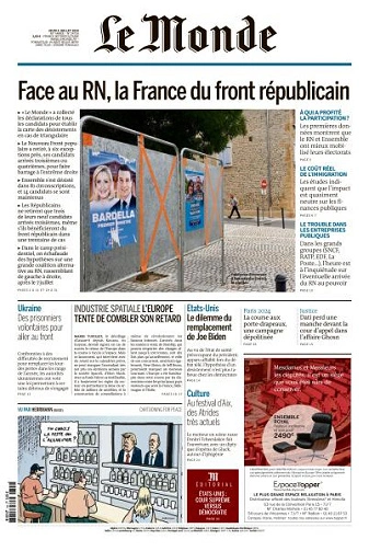 Le Monde du 04 Juillet FRENCH PDF 2024