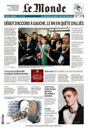 Le Monde du 12 Juin