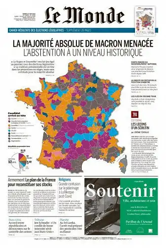 Le Monde du 14 Juin 2022