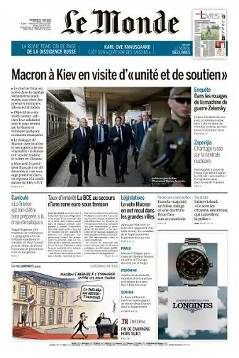 Le Monde du 17 Juin 2022