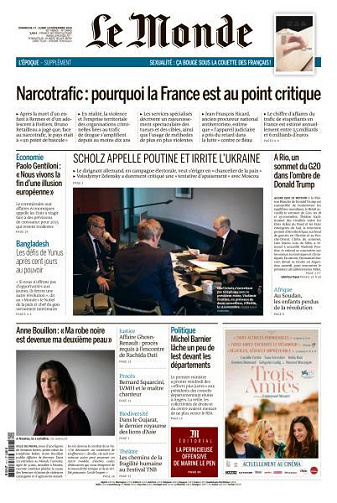 Le Monde du 17 Novembre FRENCH PDF 2024