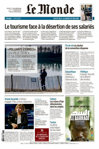 Le Monde du 26 Fevrier 2023