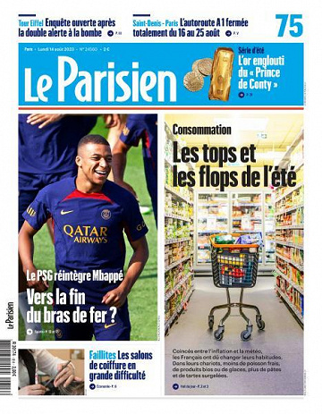 Le Parisien - 14 Août 2023