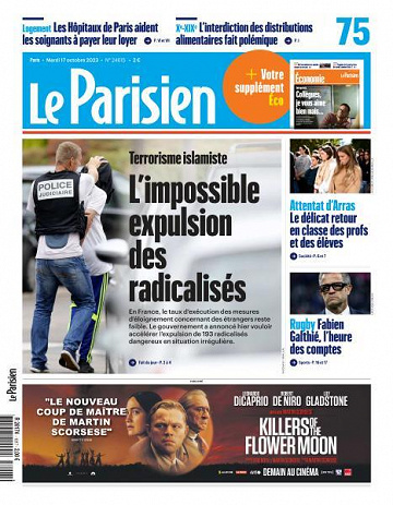 Le Parisien - 17 Octobre 2023