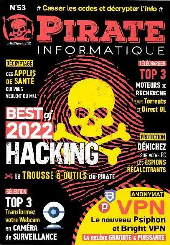 Pirate Informatique - Juillet-Septembre 2022