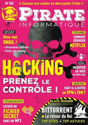 Pirate Informatique - Octobre-décembre 2021