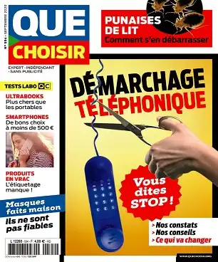 Que Choisir NÂ°594 - Septembre 2020