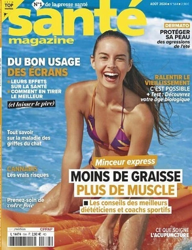 Santé magazine - Août FRENCH PDF 2024