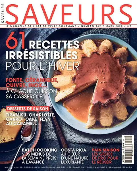 Saveurs NÂ°262 - Mars 2020